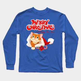 Cat lover's Merry Christmas & Happy new Year Long Sleeve T-Shirt